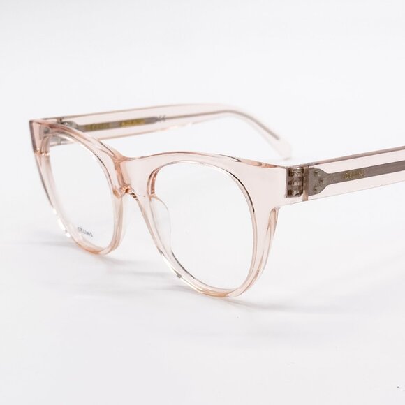 NEW CELINE CL50019I 072 CLEAR PINK WOMEN EYEGLASSES CELINE - Picture 5 of 10
